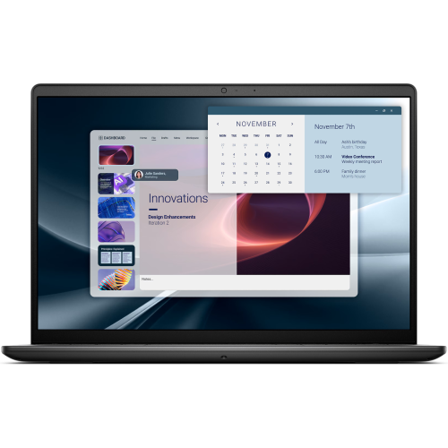 Dell Laptop Dell Pro 14 Essential PV14255_HWK_550, AMD Ryzen 7 250, 14 inch, RAM 16GB, SSD 512GB, AMD Radeon 780M, Windows 11 Pro, Carbon Black - IT-Fashion.ro