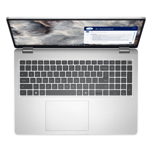 Laptop Dell Pro 16 Plus DLPB1625U5161W11P, Intel Core Ultra 5 235U, 16 inch, RAM 16GB, SSD 1TB, Intel Graphics, Windows 11 Pro, Platinum Silver - Imagine 3