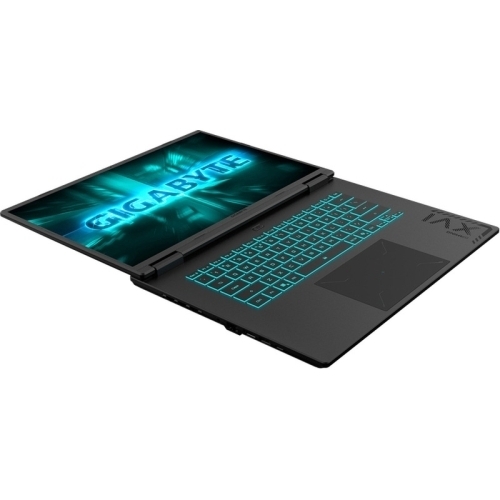 Laptop Gigabyte A16 3THK3EE893SD, AMD Ryzen 7 260, 16 inch, RAM 16GB, SSD 512GB, nVidia GeForce RTX 5050 8GB, Fara sistem de operare, Black Steel - Imagine 4