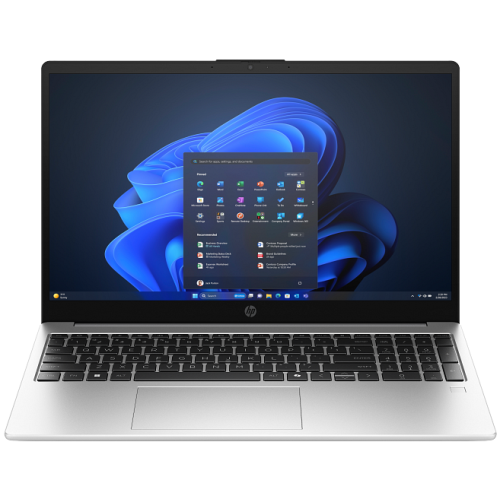 HP Laptop HP 250R G10, Intel Core 3 100U B9YN1ET#ABB, 15.6 inch, RAM 8GB, SSD 512GB, Intel Graphics, Fara sistem de operare, Turbo Silver - IT-Fashion.ro