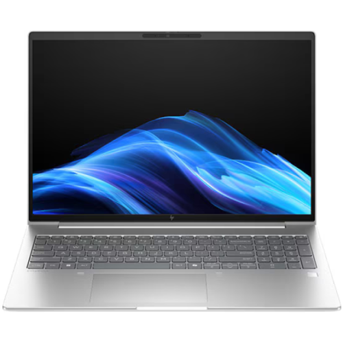 HP Laptop HP EliteBook 6 G1i AD4B7ET, Intel Core Ultra 7 255U, 16 inch, RAM 16GB, SSD 512GB, Intel Graphics, Windows 11 Pro, Pike Silver + HP Wolf Pro Security - IT-Fashion.ro