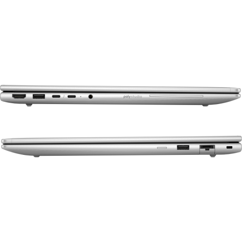 Laptop HP EliteBook 6 G1i AD4B7ET, Intel Core Ultra 7 255U, 16 inch, RAM 16GB, SSD 512GB, Intel Graphics, Windows 11 Pro, Pike Silver + HP Wolf Pro Security - Imagine 6