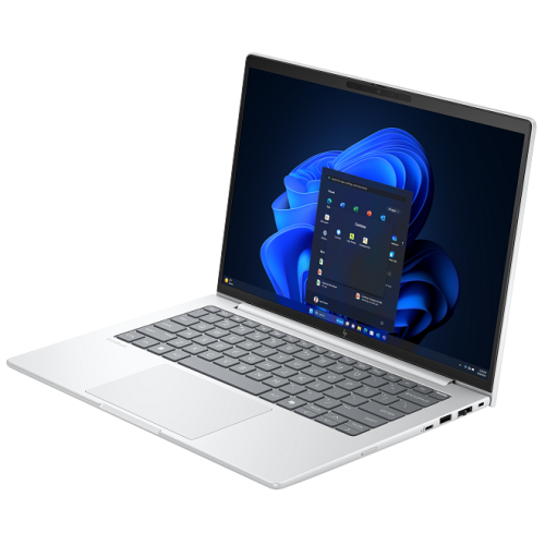 HP Laptop HP EliteBook 8 G1i AD3S6ET, Intel Core Ultra 7 255H, 14 inch, RAM 32GB, SSD 1TB, Intel Arc 140T, Windows 11 Pro, Glacier Silver + HP Wolf Pro Security Edition - IT-Fashion.ro