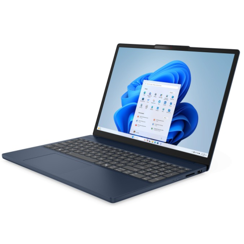 Lenovo Laptop Lenovo IdeaPad Slim 3 83KA006GRM, AMD Ryzen 7 8840HS, 15.3 inch, RAM 16GB, SSD 1TB, AMD Radeon 780M Graphics, Fara sistem de operare, Cosmic Blue - IT-Fashion.ro