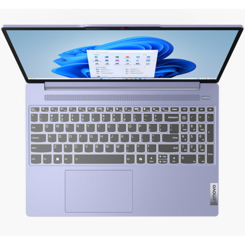 Laptop Lenovo IdeaPad Slim 5 83J60003RM, Intel Core 7 240H, 15.3 inch, RAM 32 GB, SSD 1 TB, Intel Graphics, Fara sistem de operare, Violet - Imagine 2