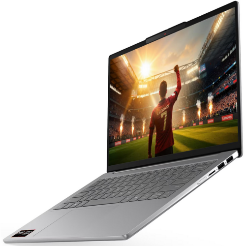 Lenovo Laptop Lenovo IdeaPad Slim 5 83S10072RM, AMD Ryzen 7 7730U, 14 inch OLED, RAM 16GB, SSD 1TB, AMD Radeon Graphics, Fara sistem de operare, Luna Grey - IT-Fashion.ro