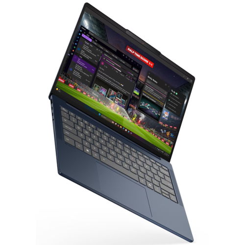 Laptop Lenovo IdeaPad Slim 5 83S5007CRM, Intel Core Ultra 7 355, 14 inch, RAM 32GB, SSD 1TB, Intel Graphics, Fara sistem de operare, Cosmic Blue - Imagine 3