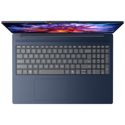 Lenovo Laptop Lenovo IdeaPad Slim 5 83S6006NRM, Intel Core Ultra 7 355, 16 inch, RAM 16GB, SSD 1TB, Intel Graphics, Fara sistem de operare, Cosmic Blue - IT-Fashion.ro