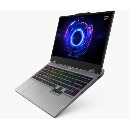 Laptop Lenovo LOQ 83JE01AVRM, Intel Core i7-13645HX, 15.6 inch, RAM 16GB, SSD 1TB, nVidia GeForce RTX 5050 8GB, Fara sistem de operare, Luna Grey - Imagine 5