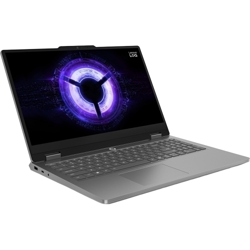 Lenovo Laptop Lenovo LOQ Essential 83SC0096RM, Intel Core i5-13450HX, 15.6 inch, RAM 16GB, SSD 512GB, nVidia GeForce RTX 5050 8GB, Fara sistem de operare, Luna Grey - IT-Fashion.ro