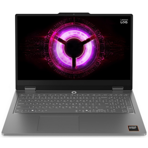 Lenovo Laptop Lenovo LOQ Essential 83VA003CRM, AMD Ryzen 5 150, 15.6 inch, RAM 16GB, SSD 512GB, nVidia GeForce RTX 5050 8GB, Luna Grey - IT-Fashion.ro