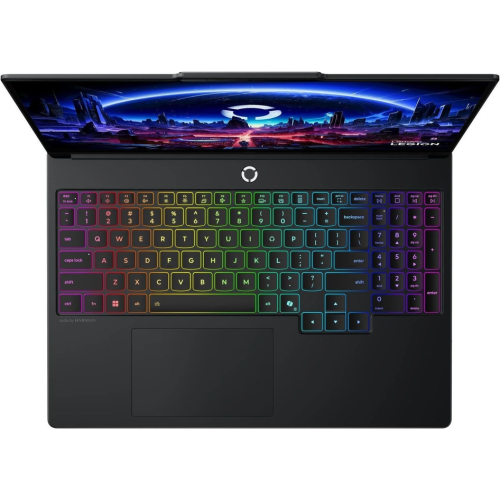 Lenovo Laptop Lenovo Legion 5 83VK0056RM, Intel Core Ultra 7 251HX, 15.3 inch, RAM 32GB, SSD 1TB, nVidia GeForce RTX 5070 12GB, Fara sistem de operare, Eclipse Black - IT-Fashion.ro