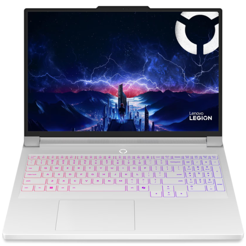 Lenovo Laptop Lenovo Legion Pro 7 83F500RWRM, Intel Core Ultra 7 255HX, 16 inch, RAM 32GB, SSD 1TB, nVidia GeForce RTX 5070 Ti 12GB, Fara sistem de operare, Glacier White - IT-Fashion.ro
