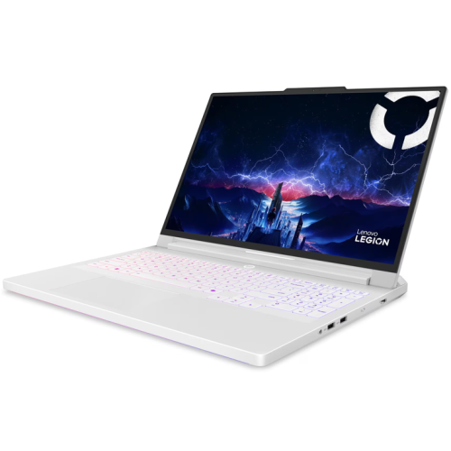 Lenovo Laptop Lenovo Legion Pro 7 83F500RWRM, Intel Core Ultra 7 255HX, 16 inch, RAM 32GB, SSD 1TB, nVidia GeForce RTX 5070 Ti 12GB, Fara sistem de operare, Glacier White - IT-Fashion.ro