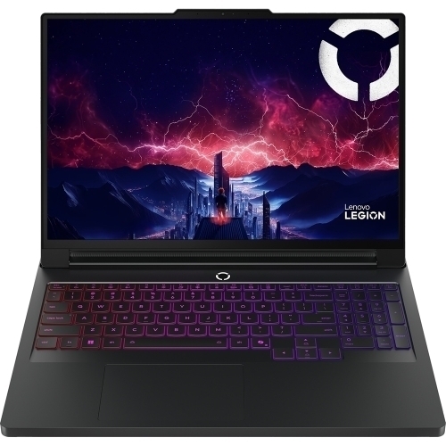 Lenovo Laptop Lenovo Legion Pro 7 83RU002KRM, AMD Ryzen 9 9955HX, 16 inch, RAM 32GB, SSD 1TB, nVidia GeForce RTX 5070 Ti 12GB, 
Fara sistem de operare, Eclipse Black - IT-Fashion.ro
