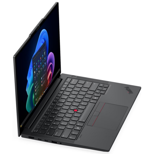 Laptop Lenovo ThinkPad E14 Gen 8 21Y6000HRI, Intel Core Ultra 5 325, 14 inch, RAM 16GB, SSD 512GB, Intel Graphics, Windows 11 Pro, Black - Imagine 3