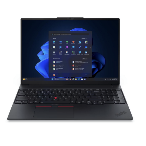 Lenovo Laptop Lenovo ThinkPad E16 Gen 3 21ST0053RI, AMD Ryzen 5 220, 16 inch, RAM 16GB, SSD 512GB, AMD Radeon 740M, Fara sistem de operare, Black - IT-Fashion.ro