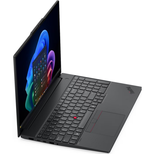 Laptop Lenovo ThinkPad E16 Gen 4 21YC000VRI, Intel Core Ultra 7 355, 16 inch, RAM 32GB, SSD 1TB, Intel Graphics, Windows 11 Pro, Black - Imagine 3