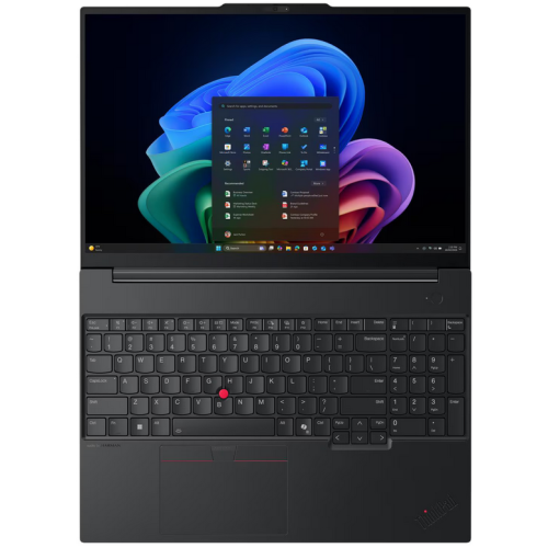 Laptop Lenovo ThinkPad E16 Gen 4 21YC000VRI, Intel Core Ultra 7 355, 16 inch, RAM 32GB, SSD 1TB, Intel Graphics, Windows 11 Pro, Black - Imagine 4