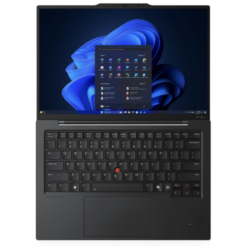 Laptop Lenovo ThinkPad X1 Carbon Gen 13 Aura Edition 21NX00F5RI, Intel Core Ultra 7 265U, 14 inch Touch, RAM 64GB, SSD 2TB, Intel Graphics, Windows 11 Pro, Black-Paint - Imagine 5