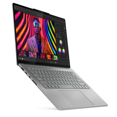 Laptop Lenovo Yoga Pro 7 83KF0044RM, Intel Core Ultra 7 255H, 14.5 inch Touch, RAM 32GB, SSD 1TB, Intel Arc 140T, Windows 11 Pro, Luna Grey - Imagine 6