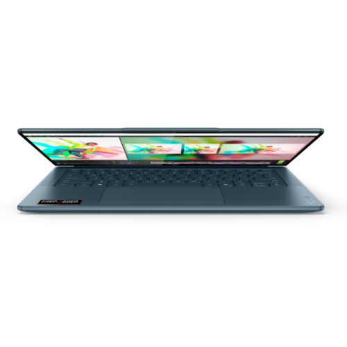 Laptop Lenovo Yoga Pro 7 83KG0021RM, AMD Ryzen AI 7 350, 14.5 inch, RAM 32GB, SSD 1TB, AMD Radeon 860M, Fara sistem de operare, Tidal Teal - Imagine 3