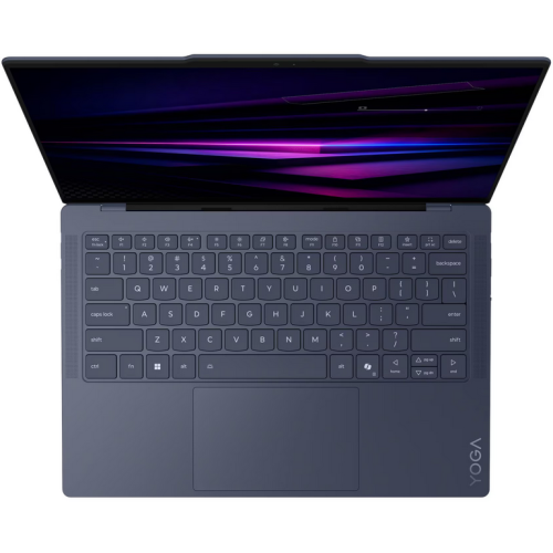 Laptop Lenovo Yoga Slim 7 Ultra 83QK003YRM, Intel Core Ultra X9 388H, 14 inch Touch, RAM 32GB, SSD 1TB, Intel Arc B390, Windows 11 Pro, Cosmic Blue - Imagine 14