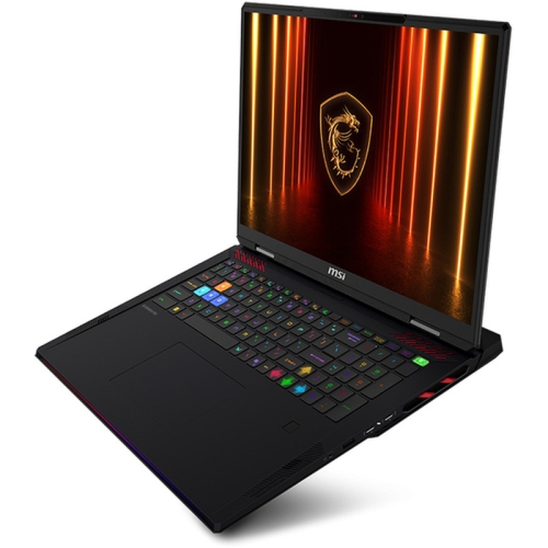 Laptop MSI Raider A18 HX 9S7-182L72-056, AMD Ryzen 9 9955HX3D, 18 inch, RAM 64GB, SSD 2TB, nVidia GeForce RTX 5080 16GB, Windows 11, Core Black - Imagine 5
