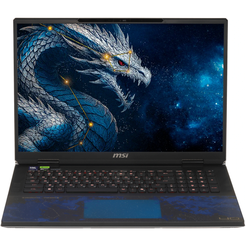 MSI Laptop MSI Titan 18 HX Dragon Edition Draco Epic 9S7-1824F6-1447, Intel Core Ultra 9 290HX Plus, 18 inch, RAM 64GB, SSD 2TB, nVidia GeForce RTX 5090 24GB, Windows 11, Core Black - IT-Fashion.ro
