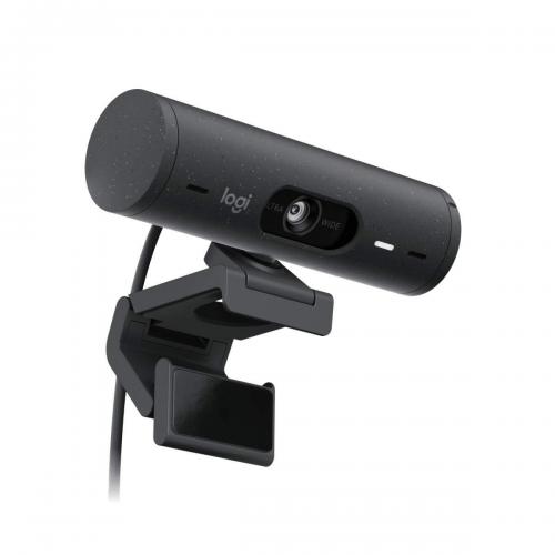 Webcam LOGITECH Brio 505, Full HD 1080p, USB-C, Graphite - Imagine 3