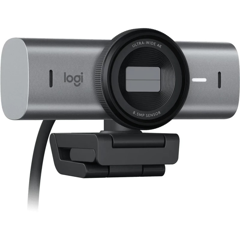 Logitech Webcam Logitech MX Brio, 4K Ultra HD, Graphite (960-001554) - IT-Fashion.ro