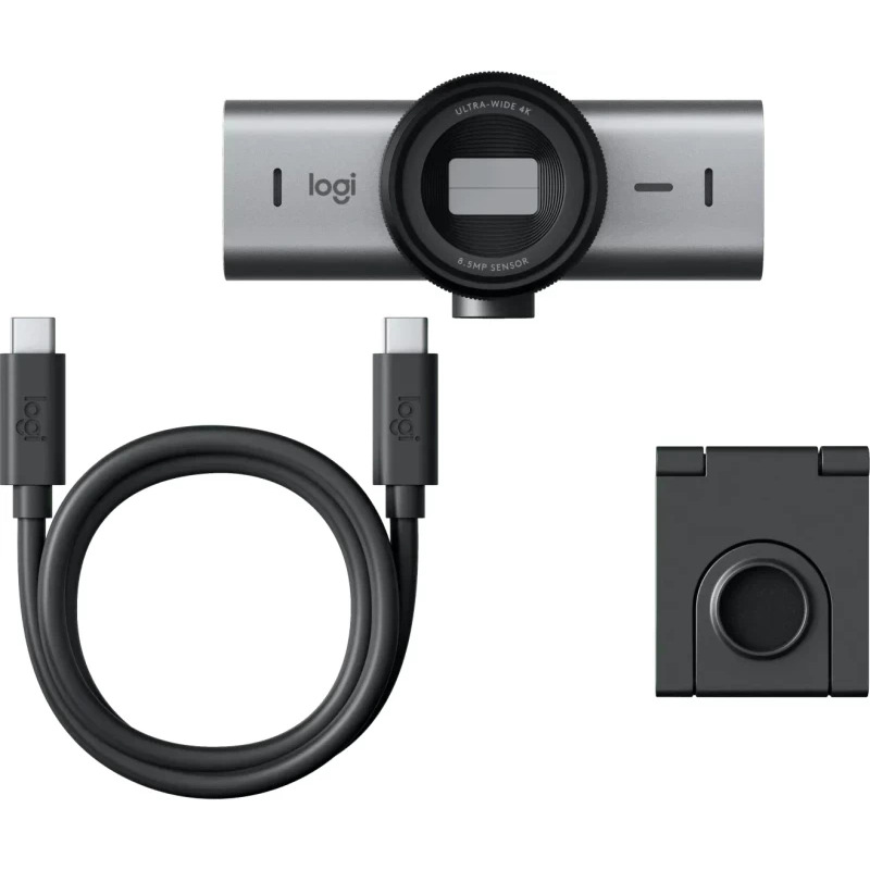 Webcam Logitech MX Brio, 4K Ultra HD, Graphite (960-001554) - Imagine 5