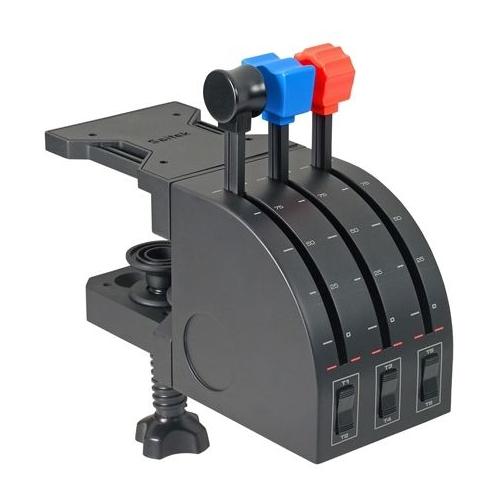 Logitech Joystick LOGITECH Saitek Pro Flight Throttle Quadrant - IT-Fashion.ro