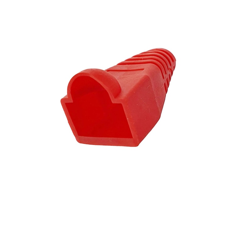 Manson de protecție pentru mufa RJ45, Red - Imagine 4