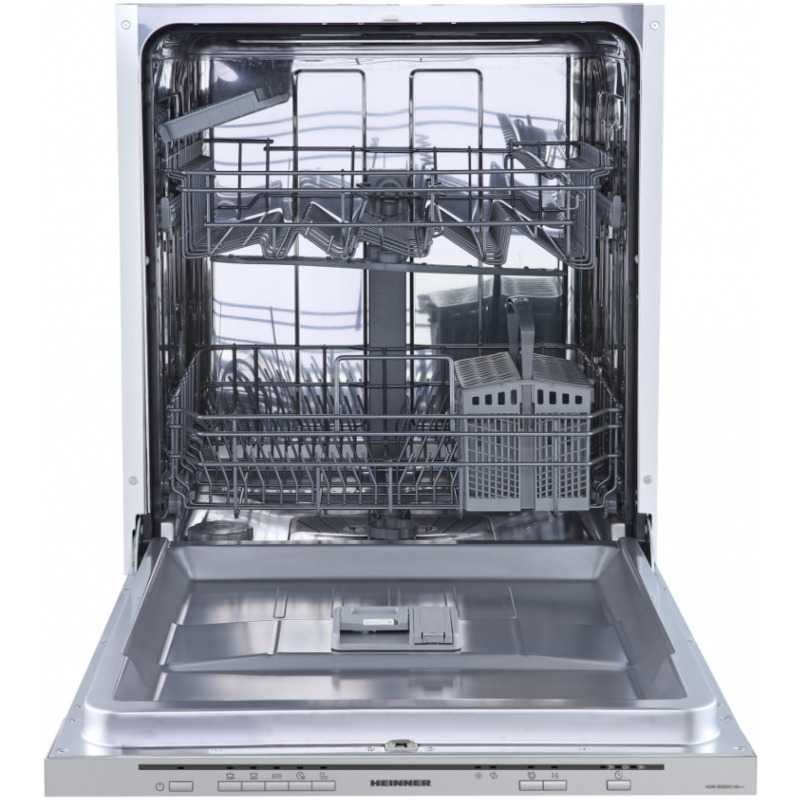 HEINNER Masina de spalat vase HEINNER HDW-BIM60514E++, 14 seturi, 5 programe, Clasa E, 60 cm - IT-Fashion.ro