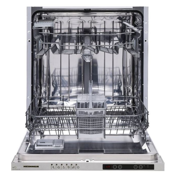 HEINNER Masina de spalat vase incorporabila HEINNER HDW-BI6613IE++, 13 seturi, 6 programe, Clasa E, 60 cm - IT-Fashion.ro