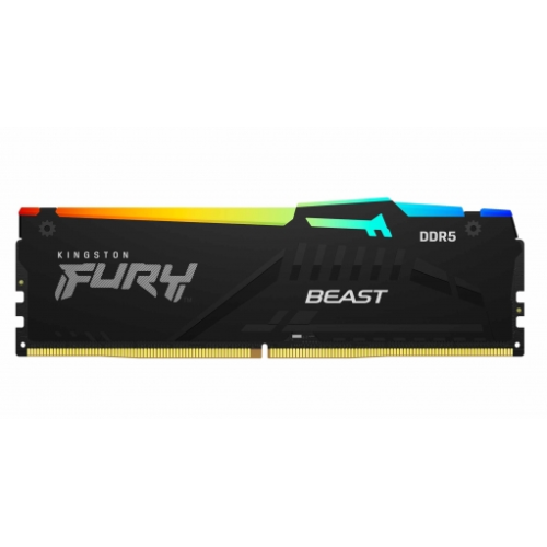 KINGSTON Memorie RAM Kingston FURY Beast RGB XMP/EXPO KF560C36BBE2A-32, 32GB, DDR5-6000 MHz, CL36 - IT-Fashion.ro