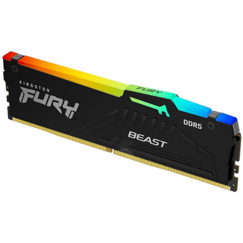 KINGSTON Memorie RAM Kingston FURY Beast RGB XMP/EXPO KF560C36BBE2A-32, 32GB, DDR5-6000 MHz, CL36 - IT-Fashion.ro