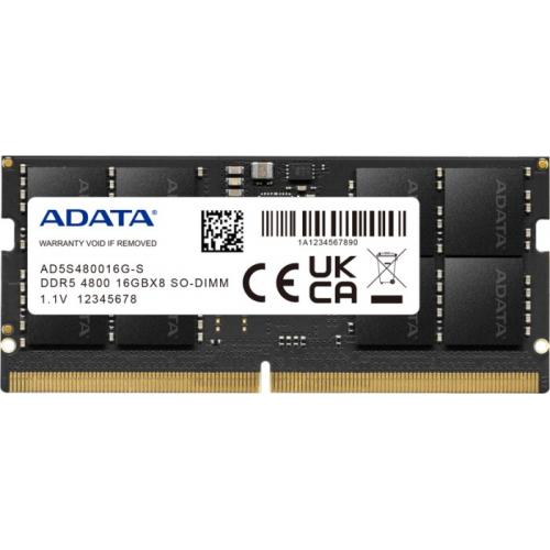 ADATA Memorie RAM SO-DIMM A-Data 16GB AD5S480016G-S, DDR5-4800MHz, CL40 - IT-Fashion.ro
