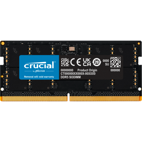 Crucial Memorie RAM SO-DIMM Crucial CT32G48C40S5 32GB, DDR5-4800MHz, CL40 - IT-Fashion.ro