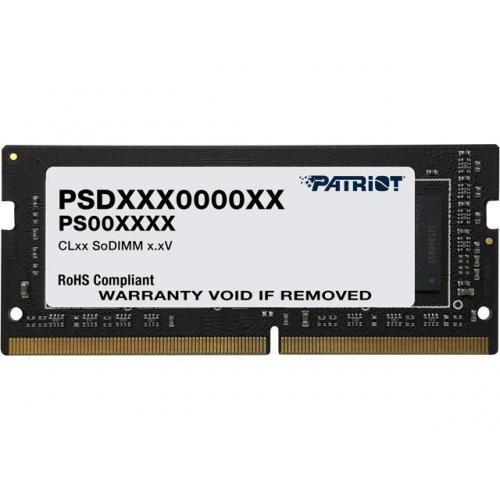 PATRIOT Memorie RAM SO-DIMM Patriot Signature PSD416G32002S, 16GB, DDR4-3200Mhz, CL22 - IT-Fashion.ro
