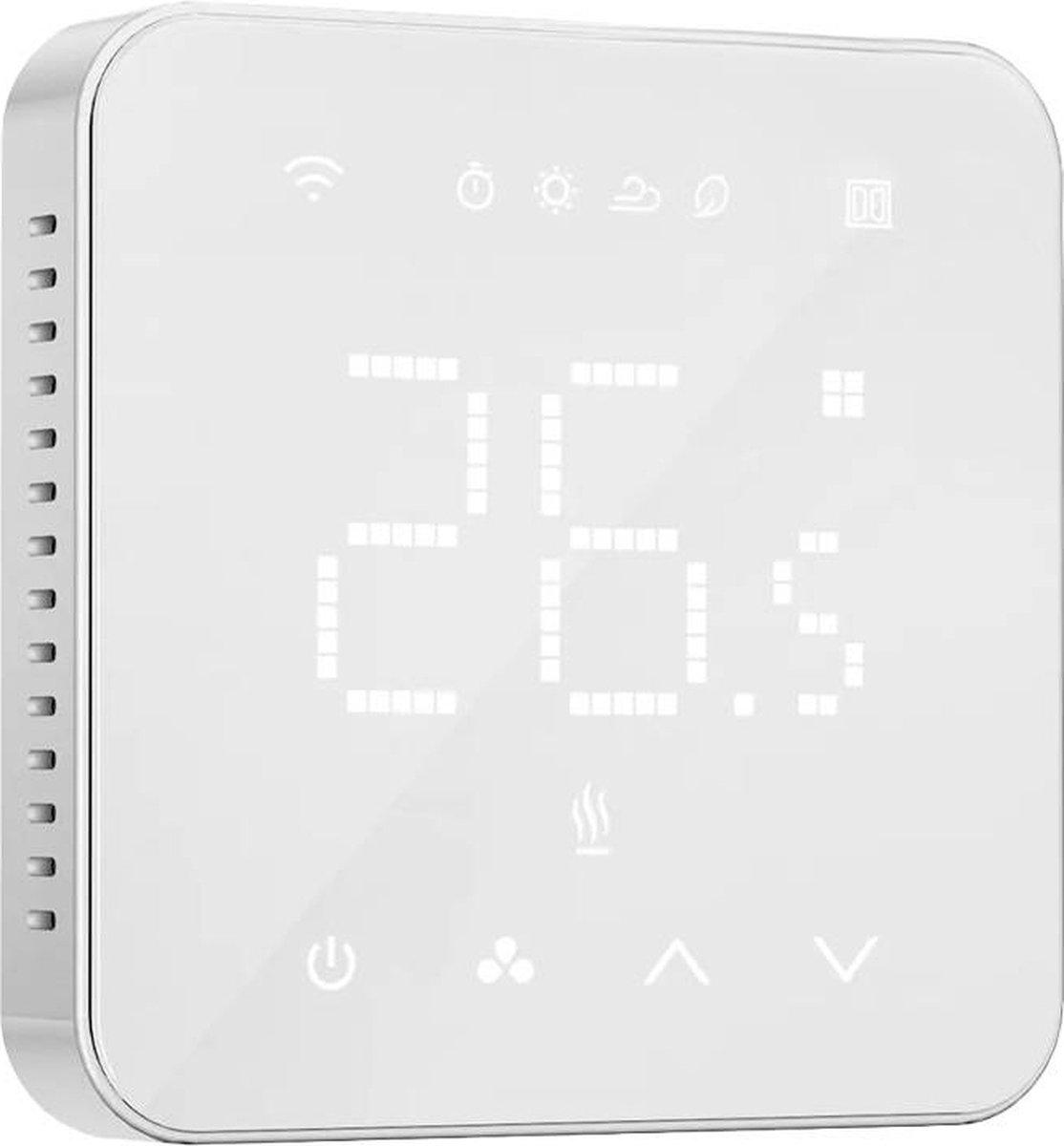 Termostat inteligent Wi-Fi MEROSS MTS200BHK(EU) cu suport Apple HomeKit, White - Imagine 1