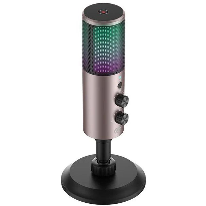 Microfon HAVIT GK61 RGB Recording Live, Bronze - Imagine 3