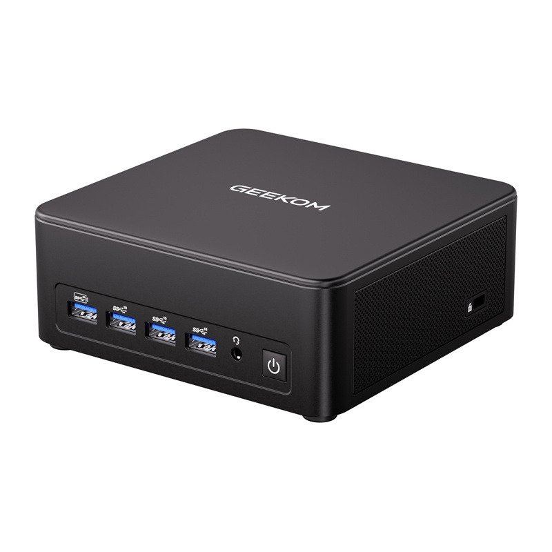 GEEKOM Mini PC GEEKOM IT12 Max IT12M-125U, Intel Core Ultra 5 125U 1.2GHz, 16GB DDR5, 500GB SSD, Intel Graphics, Windows 11 Pro - IT-Fashion.ro