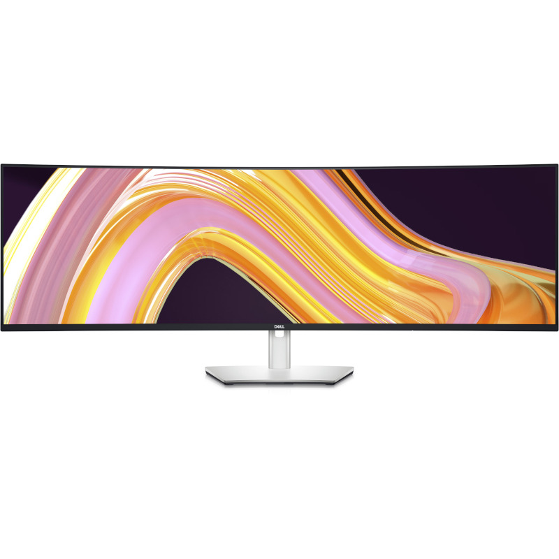 Monitor Curbat DELL UltraSharp U4924DW, 49" Dual QHD, 60 Hz, 5 ms, Black/Silver - Imagine 1