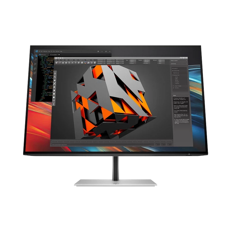 HP Monitor LED HP Seria 7 Pro 724 pn 8X534E9, 24" WUXGA, 100 Hz, 5 ms, Black/Silver - IT-Fashion.ro