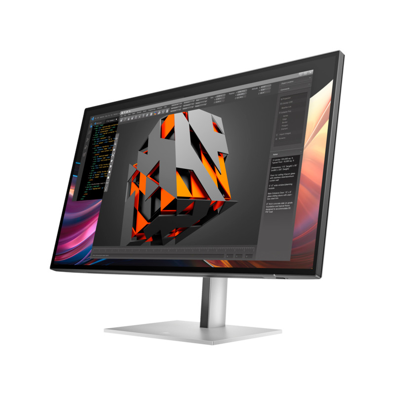 HP Monitor LED HP Seria 7 Pro 727pq 8J4D8UT, 27" QHD, 120 Hz, 5 ms, Silver - IT-Fashion.ro