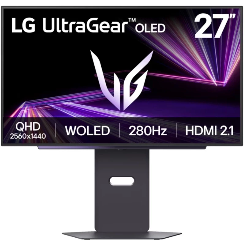 LG Monitor Gaming LED LG UltraGear 27GX700A-B.AEU, 27" QHD OLED, 280 Hz, 0.03 ms, Black - IT-Fashion.ro