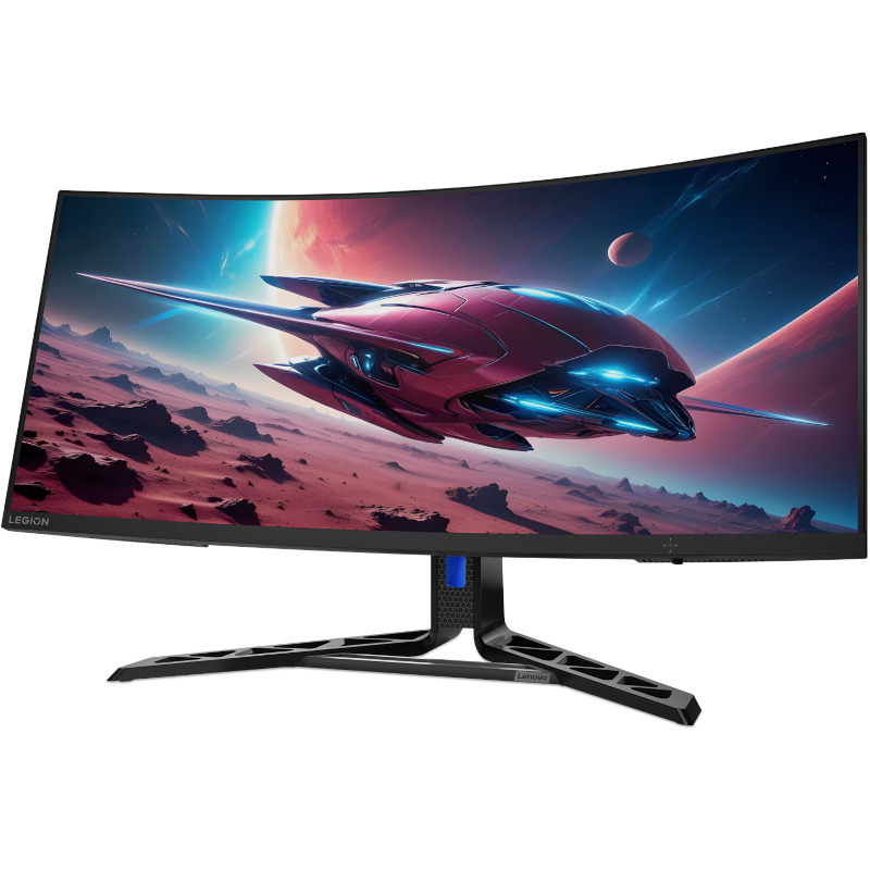 Lenovo Monitor Gaming Curbat LED LENOVO Legion R34w-30 67C7GACBEU, 34" UWQHD, 180 Hz, 0.5 ms, Black - IT-Fashion.ro