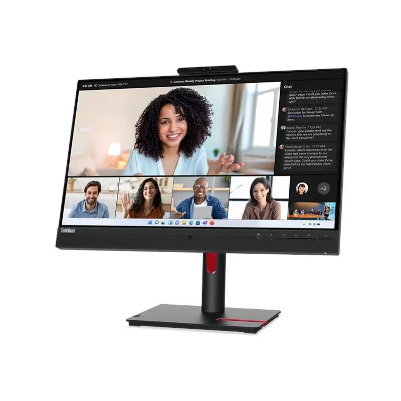 Lenovo Monitor LED LENOVO ThinkVision T24mv-30 63D7UAR3EU, 23.8" Full HD, 75 Hz, 4 ms, Black - IT-Fashion.ro